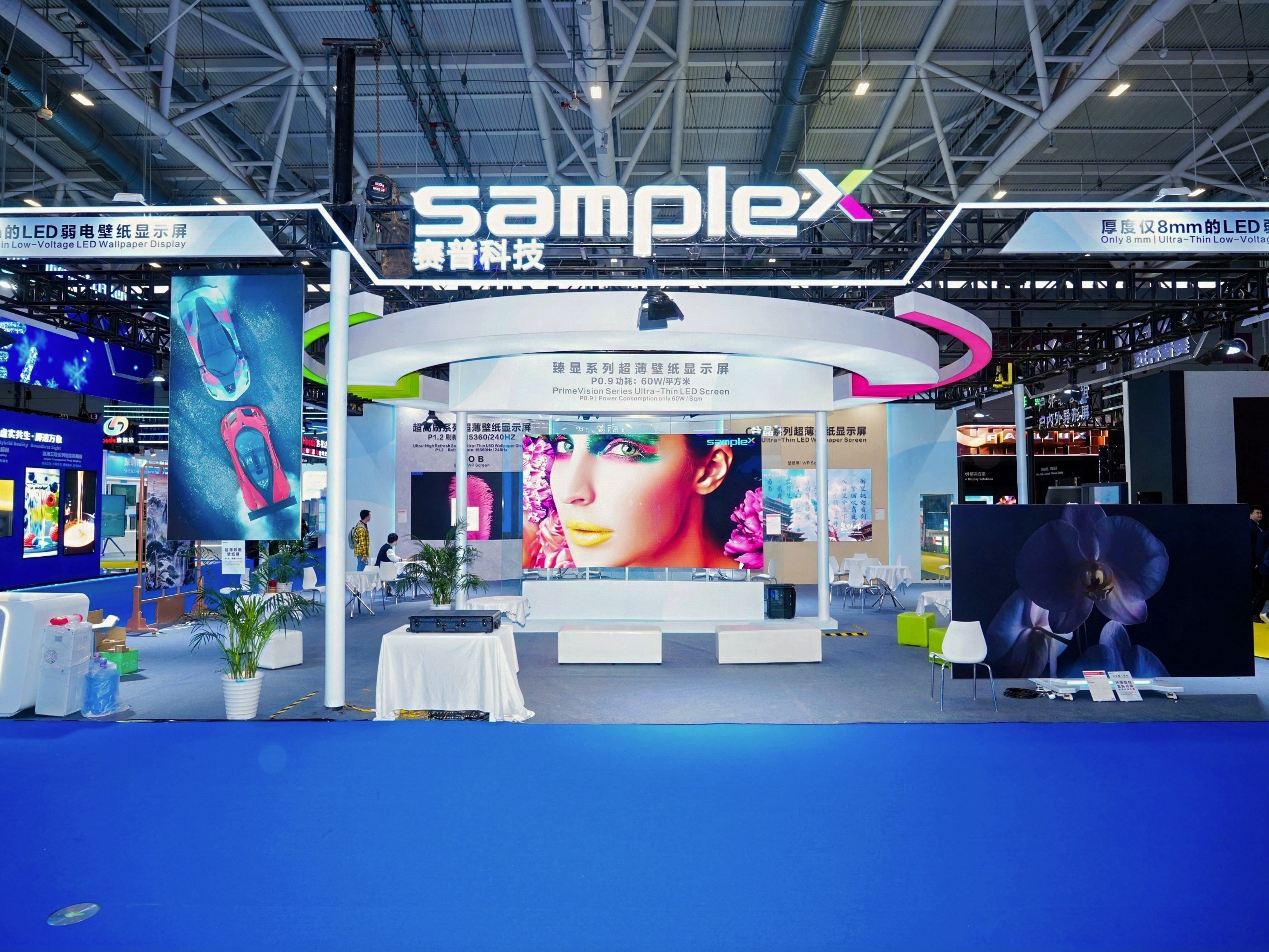 ISLE Concludes Successfully! Samplex Unveils a Range of Cutting-Edge COB Technologies, Reshaping the New Display Landscape!