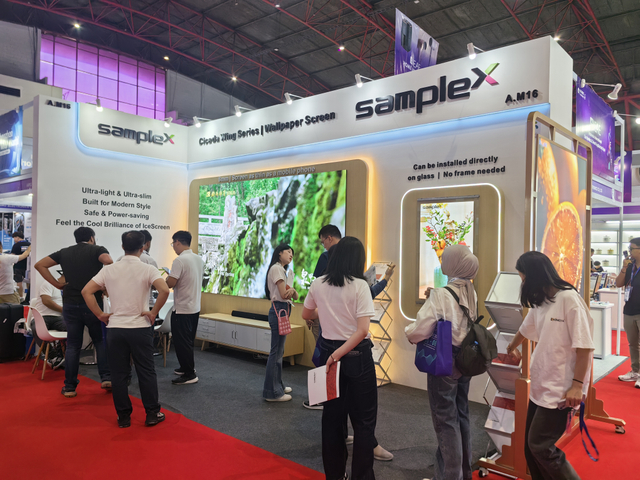 Samplex Led Logo LED Display Screen, LED Rental Screen, LED Indoor Screen, LED Outdoor ...