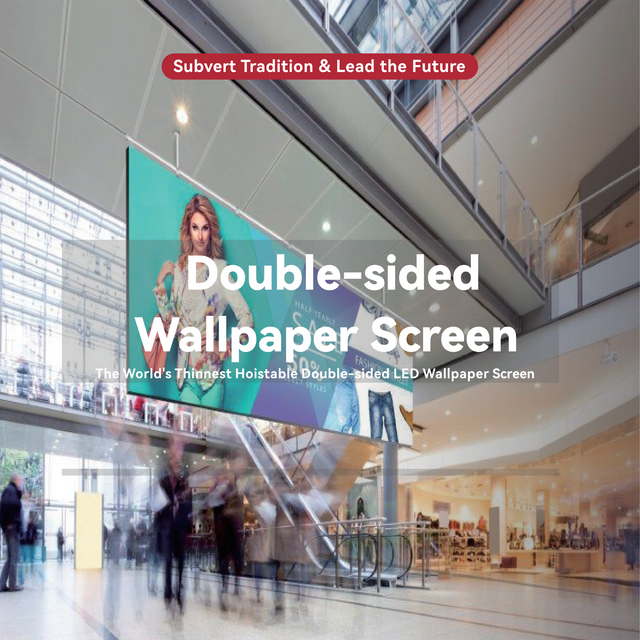 Double-sided Wallpaper Screen